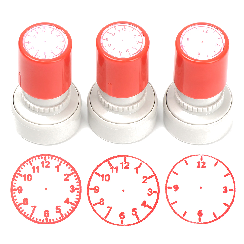 Jewelry Style Watches - 1PC Zegar Stempel Narzędzia dydaktyczne dla