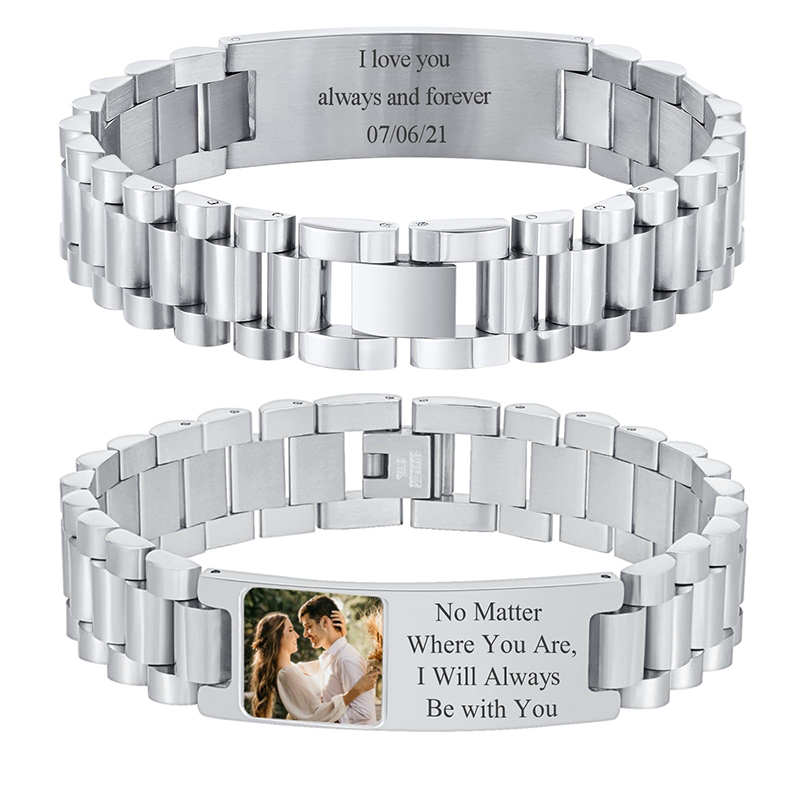 Jewelry Style Watches - Bransoletka na zegarek ze stali nierdzewnej