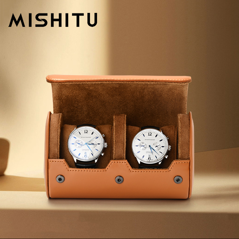 Jewelry Style Watches - MISHITU 1/2/3-Slot Watch Storage Roll Travel