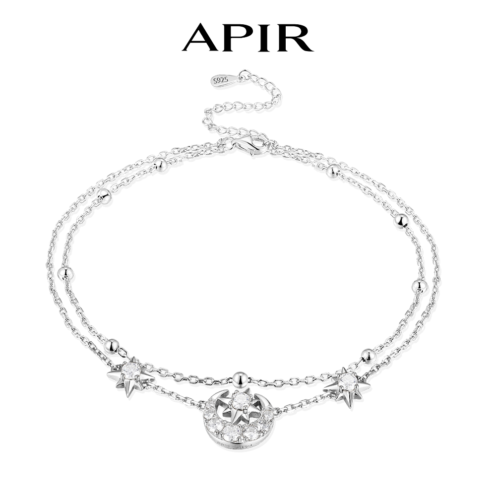 Anklet Foot Chain - APIR Błyszcząca Bransoletka na Kostkę z