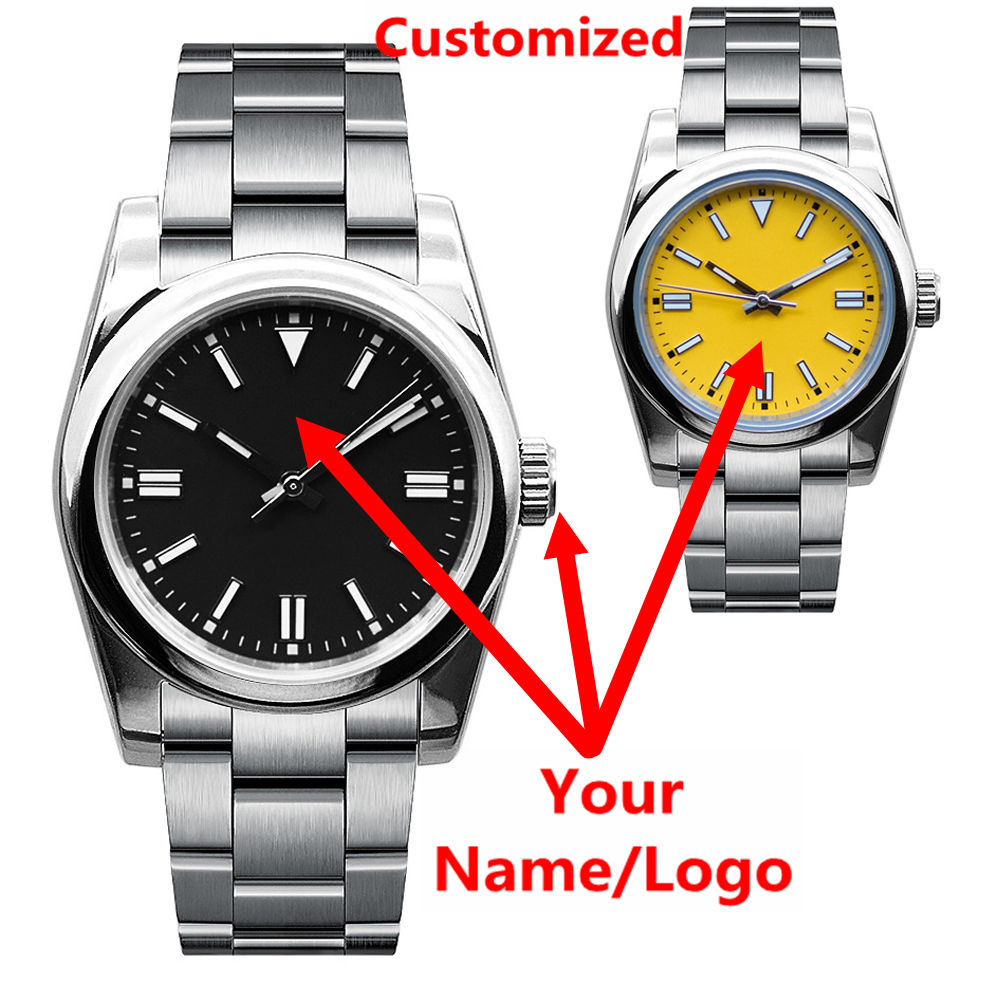 Jewelry Style Watches - Zegarek męski z własnym logo, szafirowe