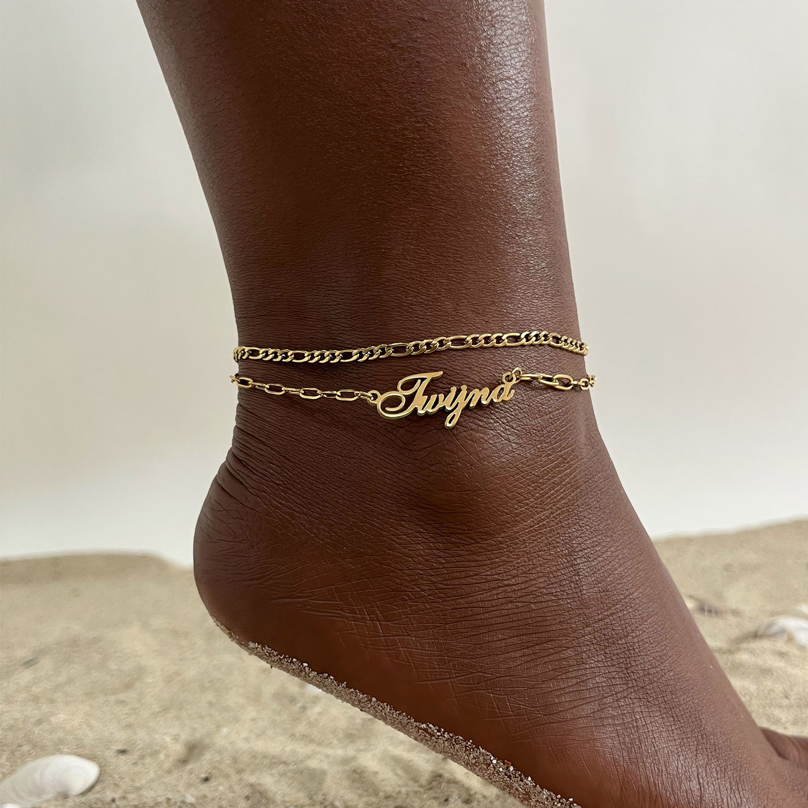 Vnox Spersonalizowane bransole – Anklet Foot Chain recenzja i cena