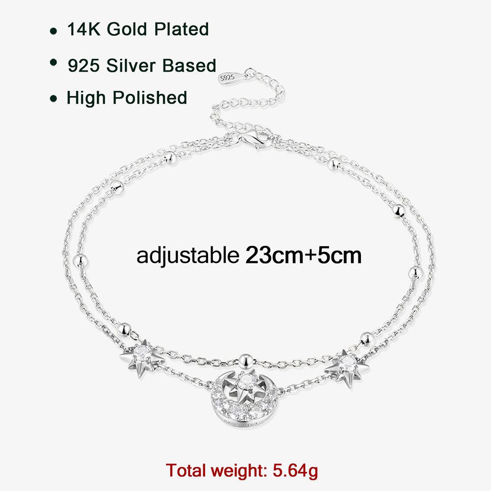 APIR Błyszcząca Bransoletka na – Anklet Foot Chain recenzja i cena