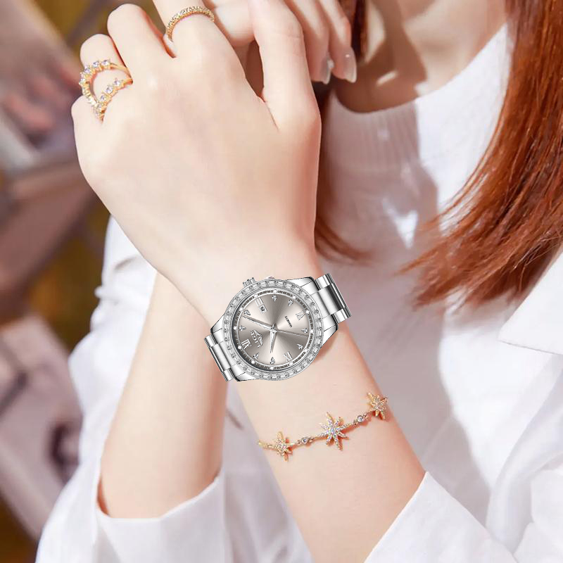 Zegarek kwarcowy LIGE 2026 Luk – Jewelry Style Watches recenzja i cena