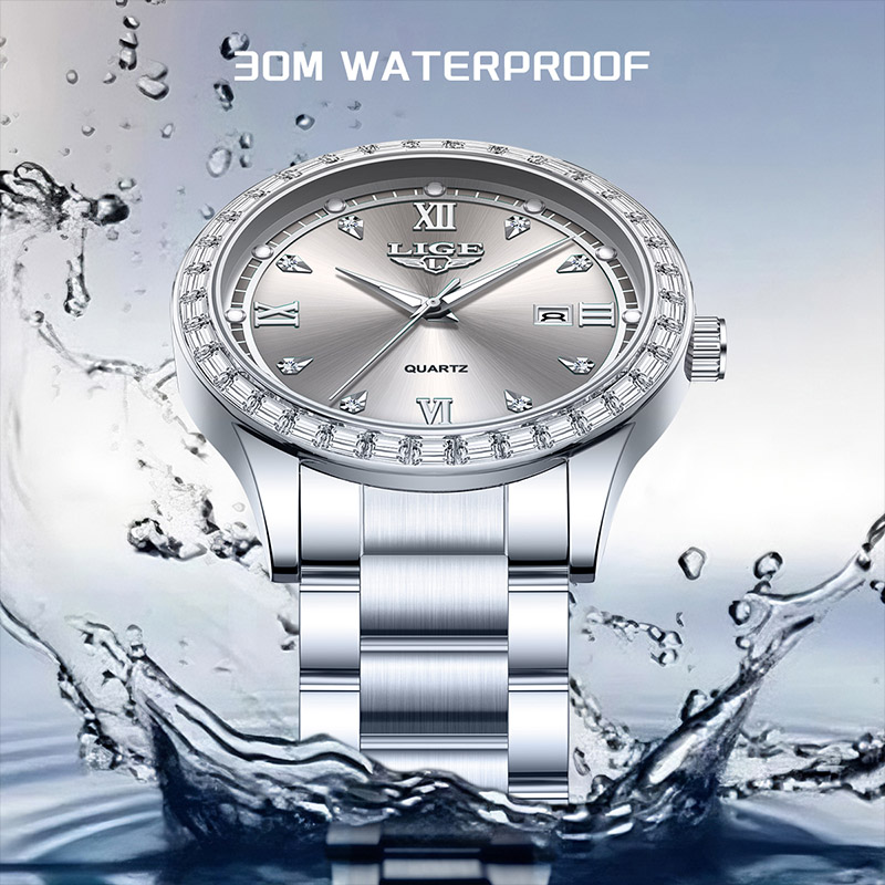 Zegarek kwarcowy LIGE 2026 Luk – Jewelry Style Watches recenzja i cena