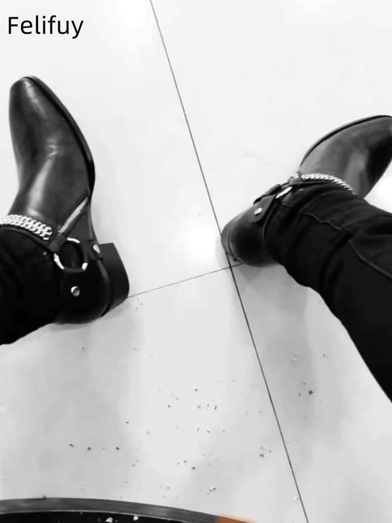Czarne łańcuszki Mężczyźni Che – Anklet Foot Chain recenzja i cena